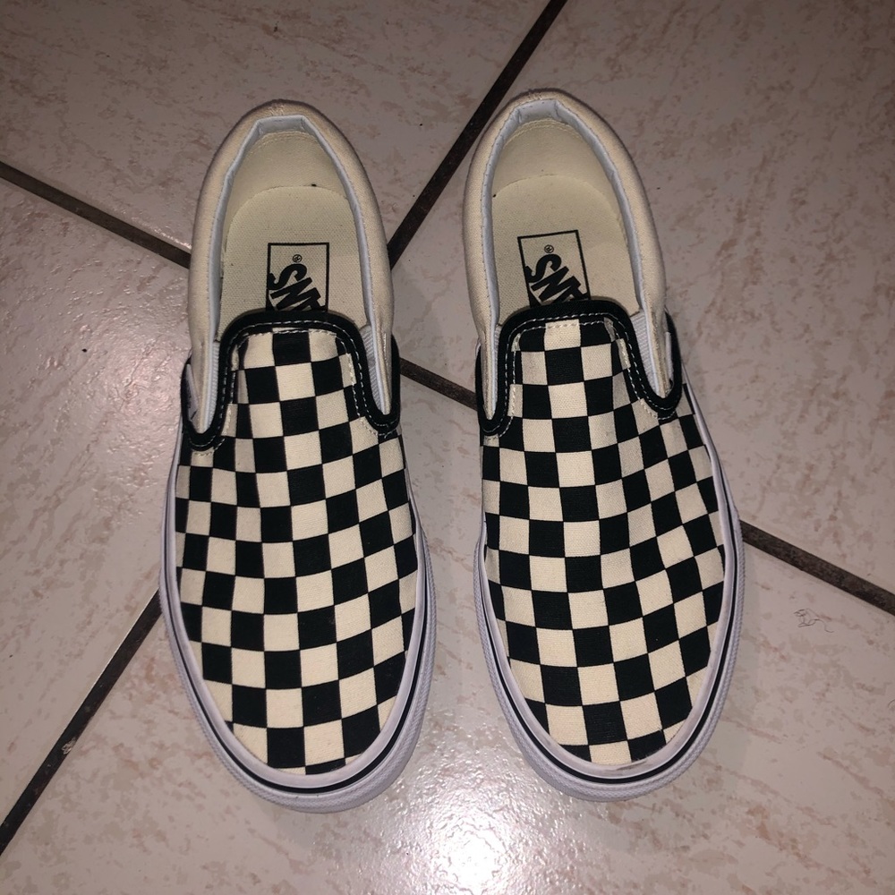 Checkered vans